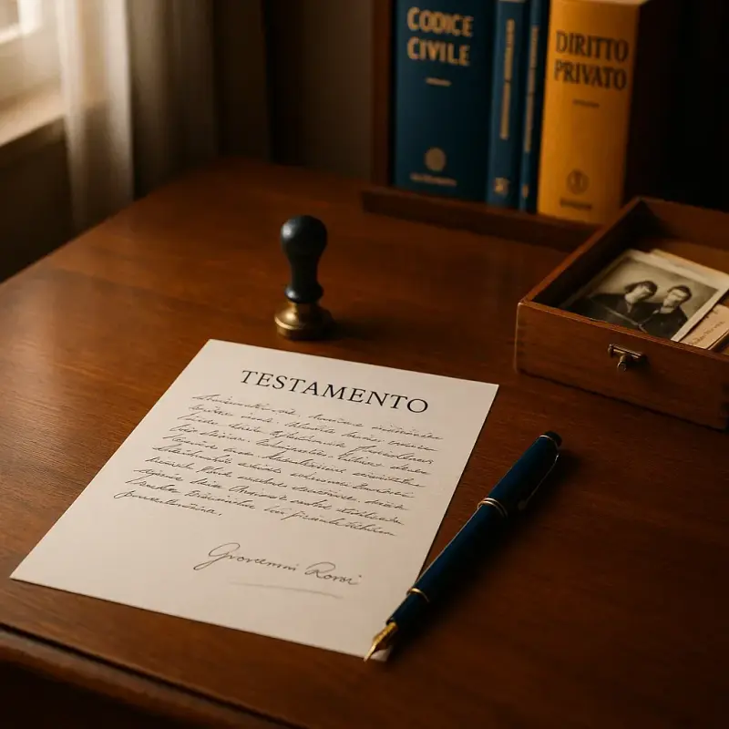 Redazione testamento olografo